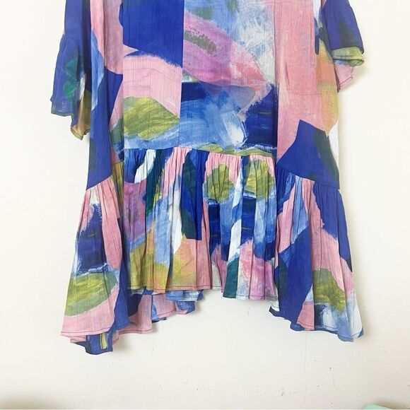 Avenue/ Zim & Zoe Splash Print Tunic, Size 22/24 - Picture 11 of 13